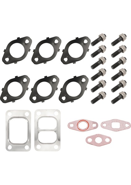 Egzoz Manifold Contaları Saplamaları ve Somun Kitleri Dodge Cummins 5.9l,6.7l 24V 1998-2019 Için Uygundur 10459861045985 (Yurt Dışından)