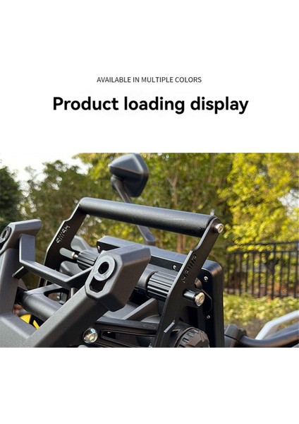 Zontes 368G 368-G Için Motolet Navigasyon Standı Tutucu Cep Telefonu Montaj Braketi (Yurt Dışından) fırsatları