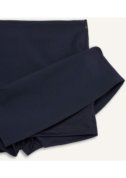 Yüksek Bel Şort Etek F7796AX25AU