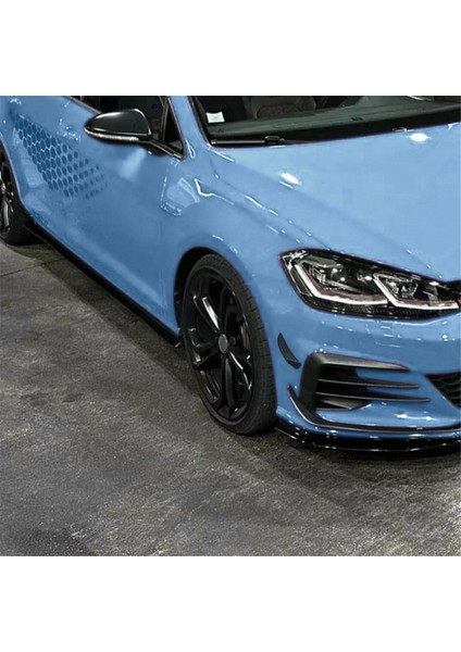 Araba Ön Tampon Spoyleri Ayırıcı Kapağı Yan Dudak Ayırıcı Döşeme Vw Golf 7.5 Golf 7.5 Gtı 2017-2019 Karbon Fiber (Yurt Dışından) modelleri