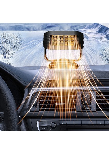 Taşınabilir Araba Isıtıcı Isıtma/soğutma Fanı Otomatik Kurutma Makinesi Taşınabilir 2'si 1 Arada Araba Isıtıcı Buz Çözücü Fan Arabalar Için Isıtma Otomatik (Yurt Dışından) modelleri