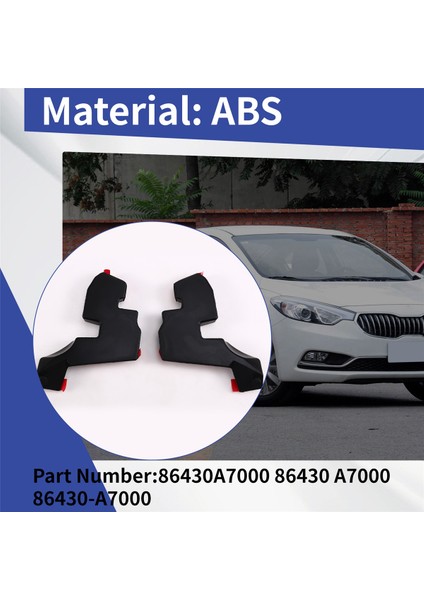 1 Çift Araba Kaputu Yalıtım Ara Parçası Contası Kıa K3 Forte Cerato 2012-2018 Için Motor Bölmesine 86430-A7000 (Yurt Dışından) fırsatları