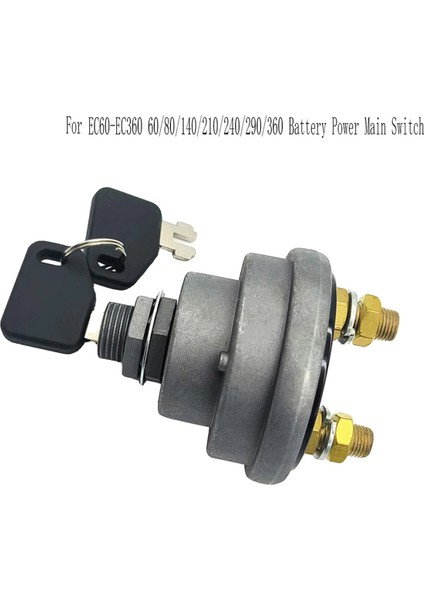 Volvo Ekskavatör EC60-EC360 60/80/140/210/240/290/360 Toplam Fren Anahtarı Akü Gücü Ana Anahtarı (Yurt Dışından) indirimleri