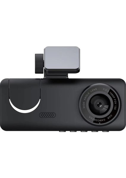 1080P Wifi Dash Cam Hd Araba Dvr 2 Inç IPS Ekran Üçlü Lens Video Kaydedici Ön Arka Iç Park Izleme (Yurt Dışından) fırsatları