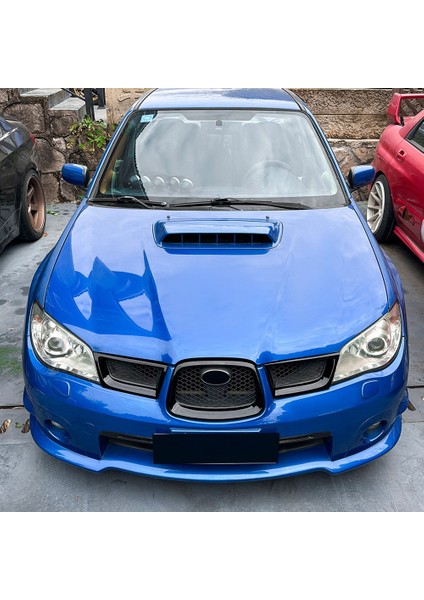 Araba Izgarası Ön Kaput Izgarası Yarış Tampon Izgarası Subaru Impreza Wrx Stı 2006-2007,B Için Dış Aksesuarlar (Yurt Dışından) fırsatları