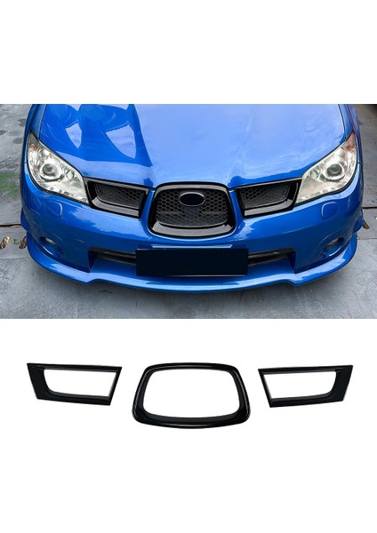 Araba Izgarası Ön Kaput Izgarası Yarış Tampon Izgarası Subaru Impreza Wrx Stı 2006-2007,B Için Dış Aksesuarlar (Yurt Dışından) indirimleri
