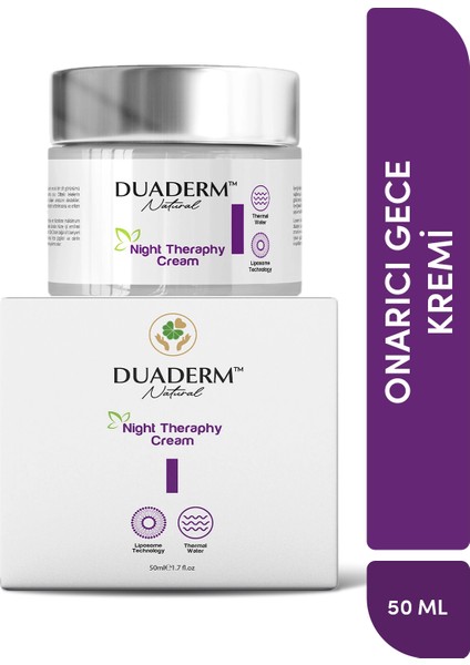 Night Theraphy Cream (Liposomal Vit C & Vit A + Petinyl Palmitate) 50 ml