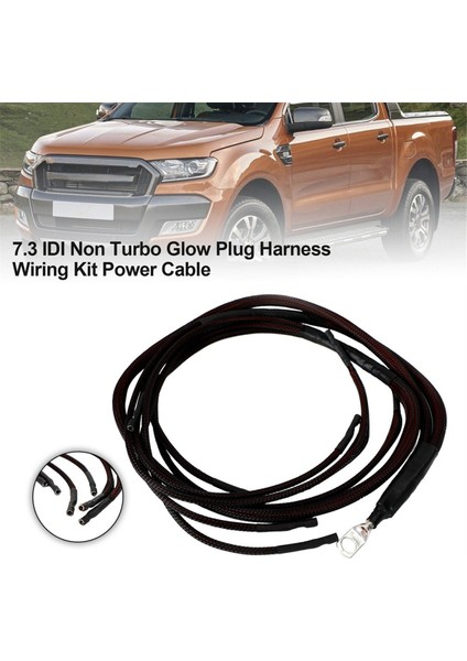 7.3 Idı Turbo Olmayan Kızdırma Bujisi Kablolama Kiti Ford V1 Için Güç Kablosu (Yurt Dışından) indirimleri