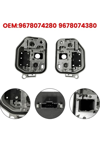 Peugeot 2008 (A94) 2013-2019 Için Sağ Arka Stop Lambası Devre Kartı Tabanı 9678074380 Ampulsüz Fren Lambası Tutucu Kartı (Yurt Dışından) fiyatları