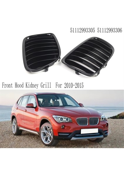 Ön Tampon Kaput Böbrek Izgarası Bmw X1 Serisi E84 2010-2015 Için Yedek Spor Izgaraları 51112993305 51112993306 (Yurt Dışından) indirimleri