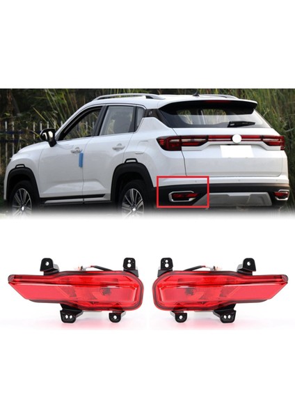 Changan CS35 Plus 2018 Için Sağ Arka Tampon Sis Lambası Park Uyarı Reflektörü Arka Lambaları (Yurt Dışından) fiyatları