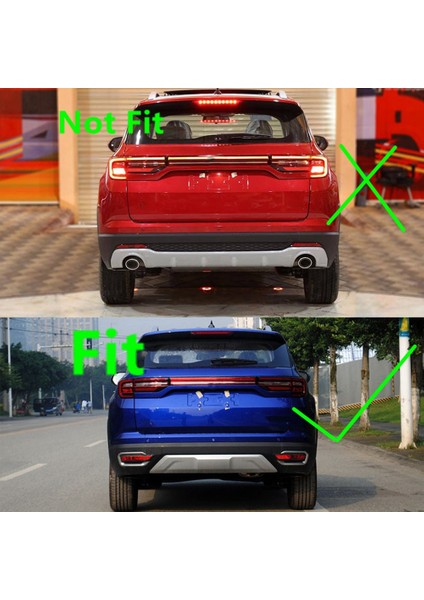 Changan CS35 Plus 2018 Için Sağ Arka Tampon Sis Lambası Park Uyarı Reflektörü Arka Lambaları (Yurt Dışından) modelleri