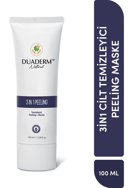 Cilt Temizleyici Peelıng Maske 3' Ü 1 Arada 100 ml
