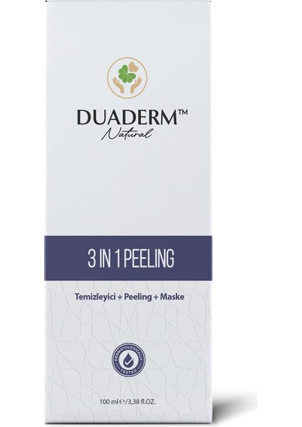 Cilt Temizleyici Peelıng Maske 3' Ü 1 Arada 100 ml modelleri