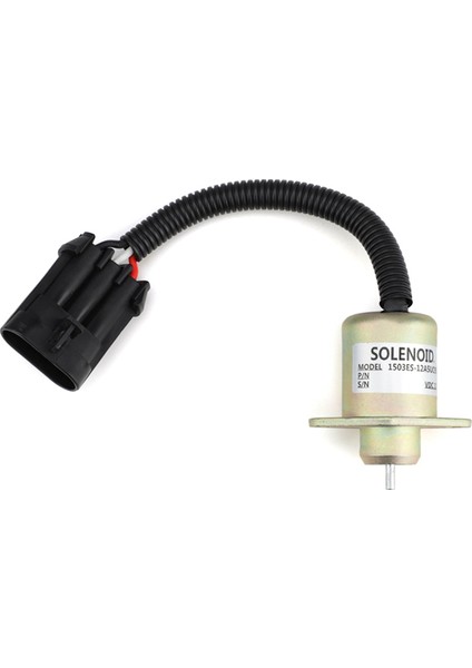 251523001 Kubota Dizel Motor R90 R-25-15230-01 Için Yakıt Kapatma Durdurma Solenoidi (Yurt Dışından) modelleri