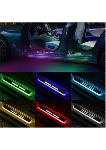 Araba LED Kapı Pedalı Lambası, Araba LED Kapı Eşiği Lambası, Araba Otomatik Sensörlü Kablosuz Kapı Lambası, Arka (Yurt Dışından) fiyatları