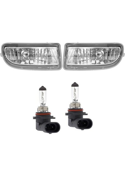Toyota Land Cruiser LC100 FJ100 1998-2007 Için 1 Çift Ön Sis Farı Halojen Lambası Tampon Sis Farları Sürüş Farı (Yurt Dışından)