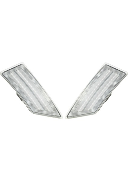 Ford Ranger 2019-2020 Için Sıralı Sinyal Lambası Dinamik LED Yan Işaret Lambası Ön Tampon Dönüş Sinyali Çamurluk Lambası (Yurt Dışından)