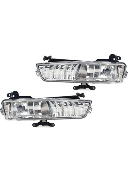 Hyundai Accent 2006-2010 Gündüz Farları Için Araba Farları, Ön Tampon Sis Lambası 92201-1E000 92202-1E000 (Yurt Dışından)