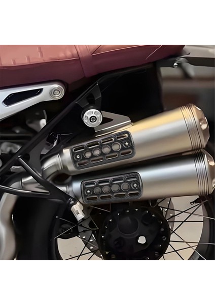 Motolet Susturucu Borusu Anti-Haşlanma Koruması Egzoz Kalkanı Eki Isı Koruması Bmw R Nine T Scrambler R9T Rninet (Yurt Dışından) fiyatları
