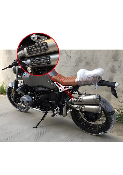 Motolet Susturucu Borusu Anti-Haşlanma Koruması Egzoz Kalkanı Eki Isı Koruması Bmw R Nine T Scrambler R9T Rninet (Yurt Dışından) fırsatları