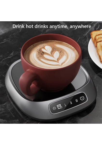 Coffeemug Isıtıcı Masa Bardak Isıtıcı Otomatik Kapanma ve Zamanlayıcı Akıllı Bardak Isıtıcı USB Güç Kaynaklı Termostat Hediyeler Için Bardak Altlığı (Yurt Dışından) fırsatları