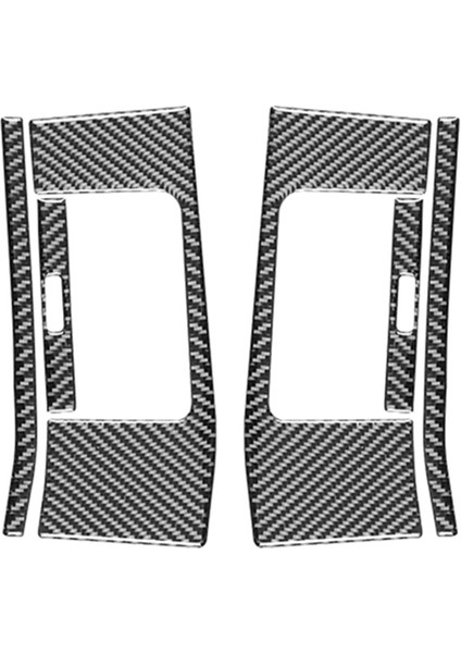 Karbon Fiber Araba Gösterge Paneli Sol Sağ Taraf Hava Menfezi Kapağı Döşemesi Land Range Rover Sport 2014-2022 Aksesuarları (Yurt Dışından)