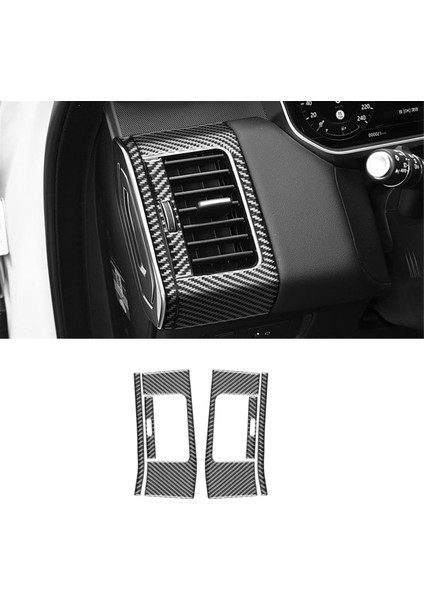Karbon Fiber Araba Gösterge Paneli Sol Sağ Taraf Hava Menfezi Kapağı Döşemesi Land Range Rover Sport 2014-2022 Aksesuarları (Yurt Dışından) modelleri