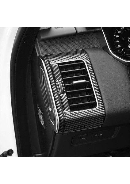 Karbon Fiber Araba Gösterge Paneli Sol Sağ Taraf Hava Menfezi Kapağı Döşemesi Land Range Rover Sport 2014-2022 Aksesuarları (Yurt Dışından) fırsatları