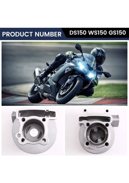 Motolet Silindir Seti Motor Gövdesi Aksesuarları Silindir Piston Segmanı Conta Yağ Keçesi Takımı DS150 WS150 GS150 ATV150 (Yurt Dışından) fırsatları