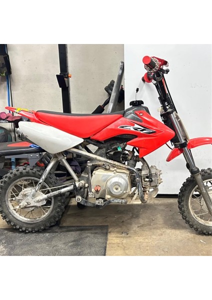 CRF50 Plastik Takımı Pit Bike Parçaları Kaplamalar Çamurluklar Crf 50 Xr 50 Ssr 110 107 125 MX650 MX500 Piranha Baja Kırmızı+Beyaz (Yurt Dışından) indirimleri