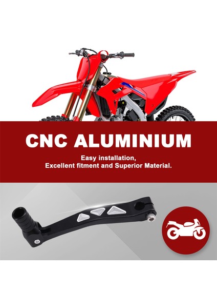 Motolet Cnc Alüminyum Katlanır Vites Kolu Vites Kolu 50 70 110 125 cc Dirt Pit Bike Xr Crf 50 70 Modifiye Parçaları (Yurt Dışından) fırsatları
