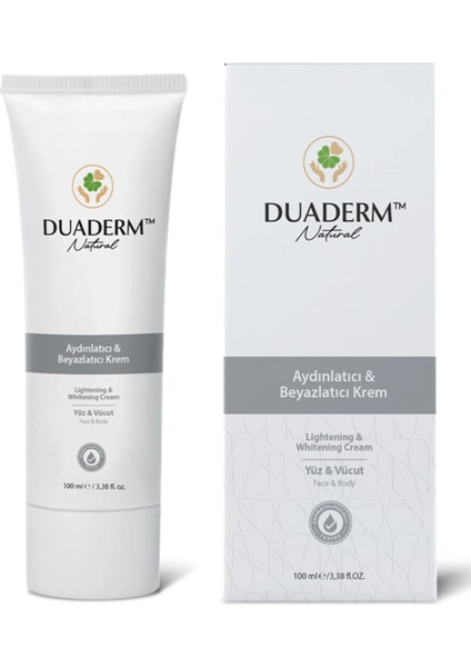 Yüz ve Vücut Aydınlatıcı & Beyazlatıcı Krem 100 ml fiyatları