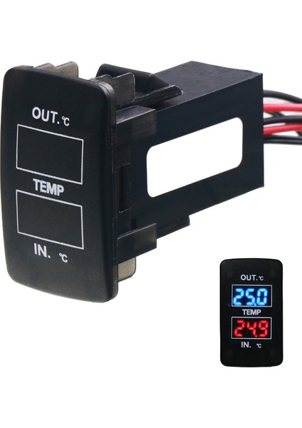 Honda Civic Crv Fit Jazz City Accord Için Araç Içi ve Dışı Çift Sıcaklık Sensörü (Yurt Dışından) modelleri