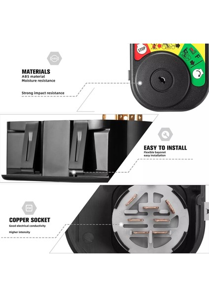 Kontak Anahtarı W/key 725-04227 925-06119 725-04227A 925-04227 Mtd Cub Cadet Için (Yurt Dışından) modelleri
