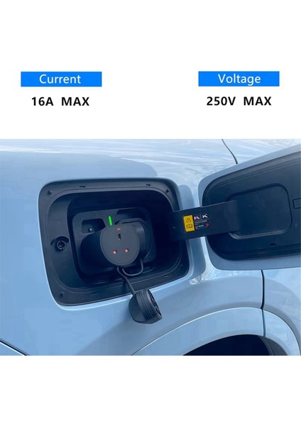 Tip2 Ab Fişli V2L Deşarj Cihazı Araba Deşarjı Ev Kablo Adaptörü Byd Deşarjı V2L Araçtan Yüke IEC62196 (Yurt Dışından) fırsatları