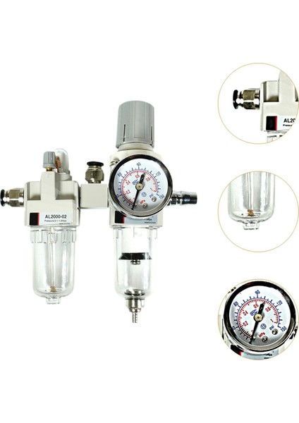 Hava Basıncı Yağ Su Ayırıcı Regülatör Tuzak Filtresi Hava Filtresi Yağlayıcı Kombinasyon Lastik Değiştirici Makine Parçaları A (Yurt Dışından) indirimleri