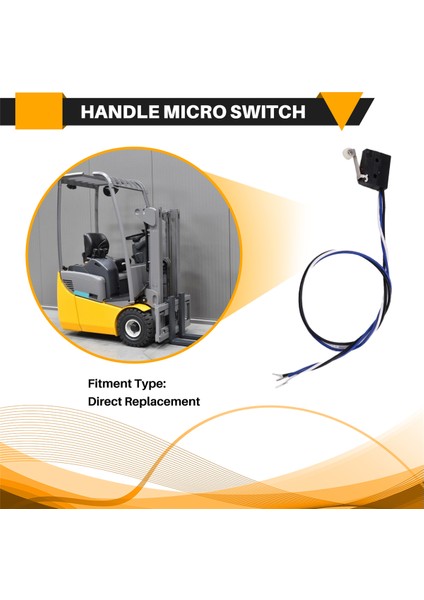 Elektrikli Forklift Çok Yönlü Vana Ileri ve Geri Eğme Kolu Mikro Anahtarı Jungheinrich EFG115/216/320 50053117 (Yurt Dışından) indirimleri