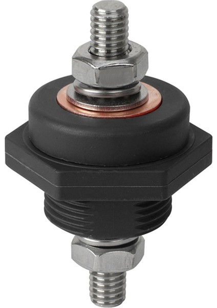 3/8in Saplama Akü Güç Bağlantı Noktası 300A 48V Dc Direk Konnektörleri Pirinç Yedek Terminal Takımı Araba Kamp Karavan Kamyon B (Yurt Dışından)