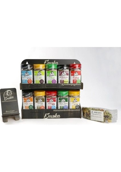 Gurme Stant Baharat Seti 10 Adet