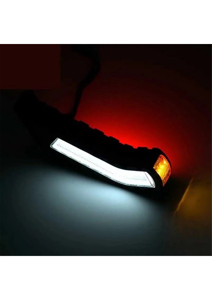 Kamyon Yan Işıkları Su Geçirmez Arka Işıklar LED Aydınlatma Neon Saplı Yan Işaret Lambası 24V, 2 Adet (Yurt Dışından) indirimleri