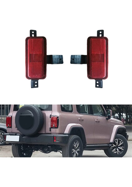 Gwm Haval Tank 300 City Edition Geri Vites Lambası Uyarı Sinyal Lambası Için Sol Arka Sis Lambası Arka Tampon Lambası (Yurt Dışından) indirimleri