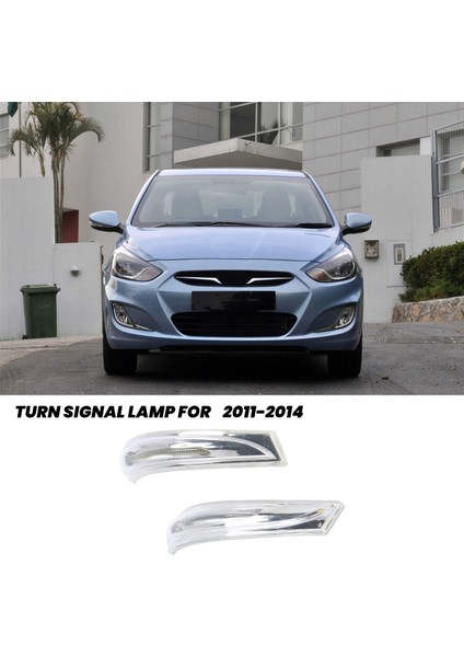 Hyundaı Accent 2011-2014 Için Araba Yan Ayna Dönüş Sinyal Lambası Tekrarlayıcı Sol Sağ 87614-1R000 87624-1R000 (Yurt Dışından) indirimleri