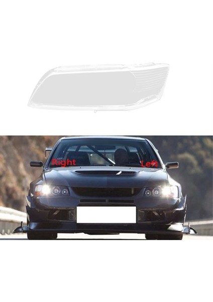 Mitsubishi Lancer Evolution 2005-2006 Için Sol Far Kabuğu Abajur Şeffaf Mercek Kapağı (Yurt Dışından) fiyatları