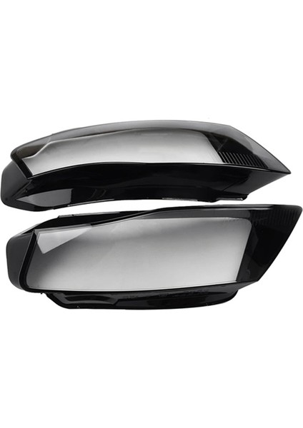 Audi A4 B8 2008-2012 Için 1 Çift Yeni Far Kapağı Araba Far Mercek Camı Kapağı Lamba Kapağı Kapağı Kabuğu (Yurt Dışından)