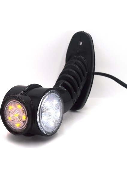 2x LED Işaret Işığı Yan Işık Eğimli Yan Işaret Işığı Kamyon Römork Kamyon 12V-24V Için (Yurt Dışından) fiyatları