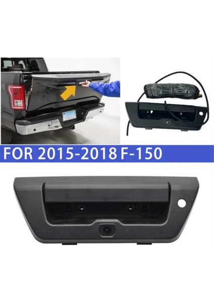 Ford F150 F-150 2015-2020 Için Kablolu Bagaj Kapağı Kolu Geri Görüş Kamerası FL3Z9943400BA (Yurt Dışından)