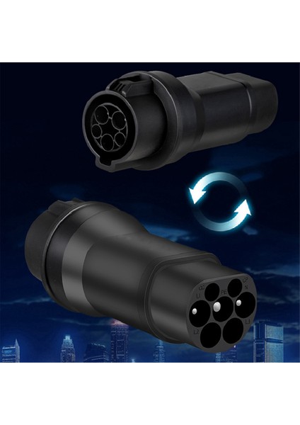 Ev Şarj Adaptörü Type1 - Gbt Adaptörü 32A Sae J1772 - Gbt Ev Şarj Adaptörü Gbt Ev'ler Için J1772 Şarj Cihazına Uygun (Yurt Dışından) modelleri