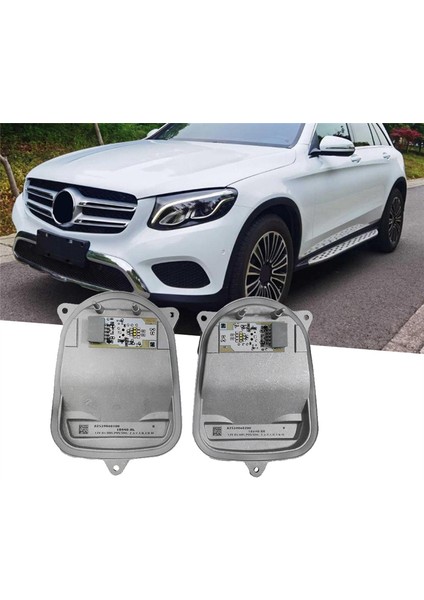 Mercedes-Benz Glc X253 2016-2020 Drl Gündüz Farı Kaynağı Için 1 Çift Far LED Kontrol Modülü A2539068100 A2539068200 (Yurt Dışından) fiyatları