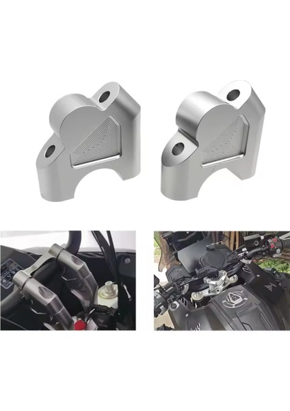 Voge Valico DS525X 525DSX 2023 2024 2025 Için Motolet Gidonu Yükseltici Kelepçesi - Gidonu Yükseltme Geri Hareket Adaptörü (Yurt Dışından) modelleri